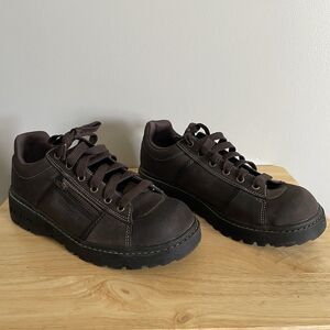 Vintage Y2K Skechers Tredd Jammers  Dark-Brown Chunky Lace Up Shoes Size US 10